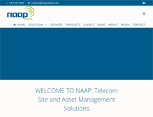 Tablet Screenshot of naapsolution.com